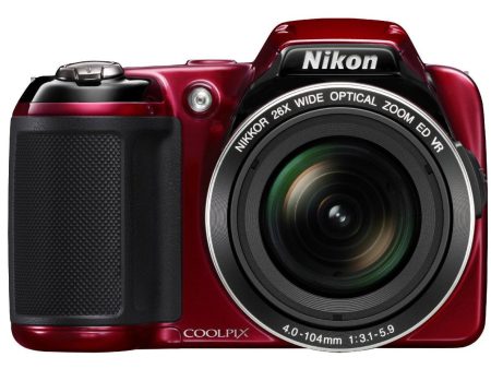 Nikon COOLPIX L810 16.1 MP 3.0-inch LCD Digital Camera Red - Manufacturer Refurbished Hot on Sale